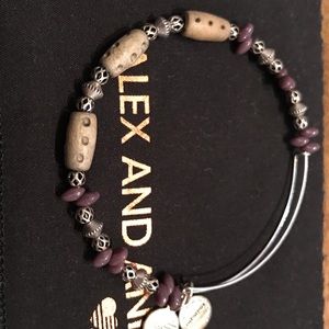 ✨Alex and Ani ✨ Purple Bangle ✨